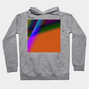 GREEN ORANGE BROWN BLUE TEXTURE ART Hoodie